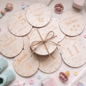 Pack de 10 Placas Cumple mes