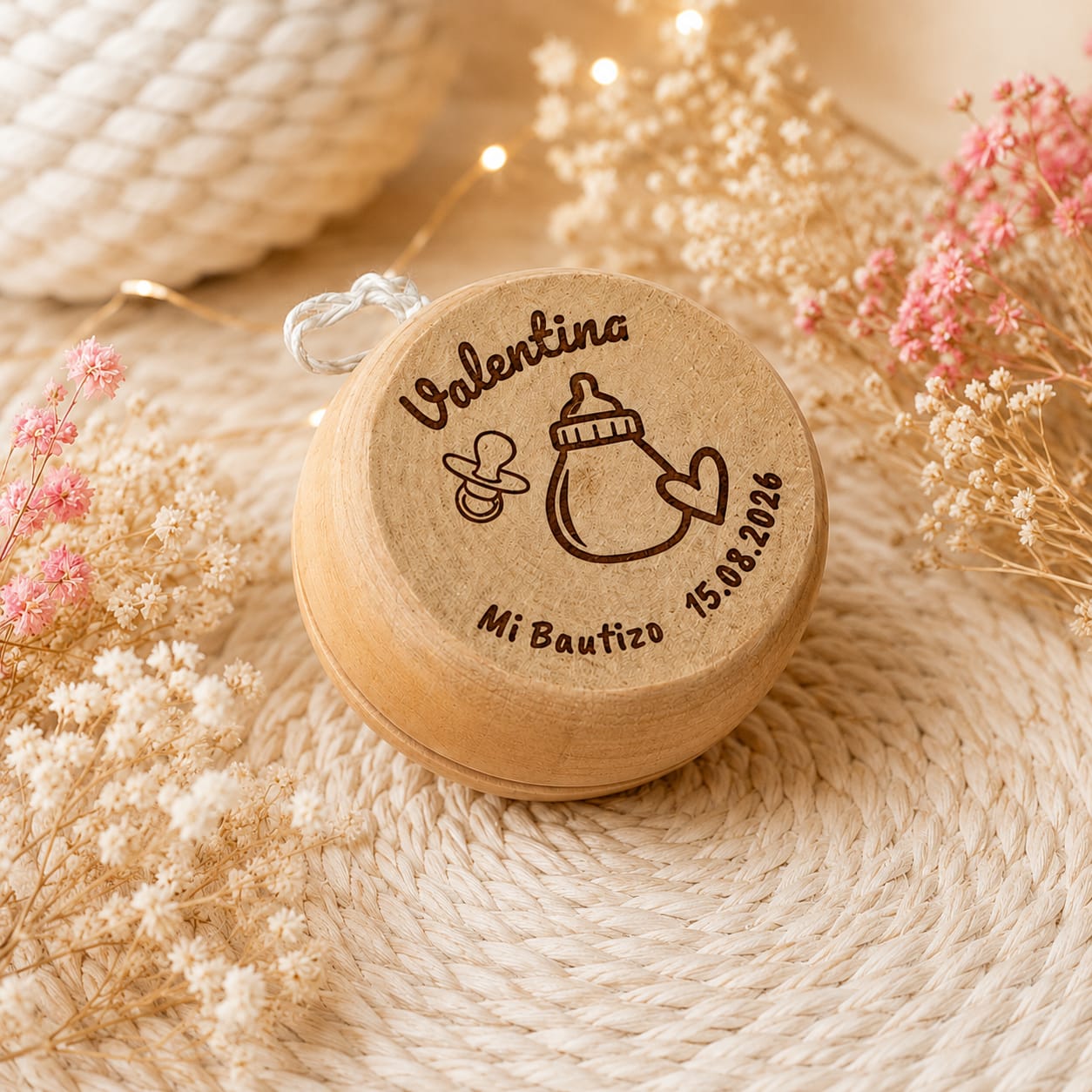 Yoyó de Madera Personalizado
