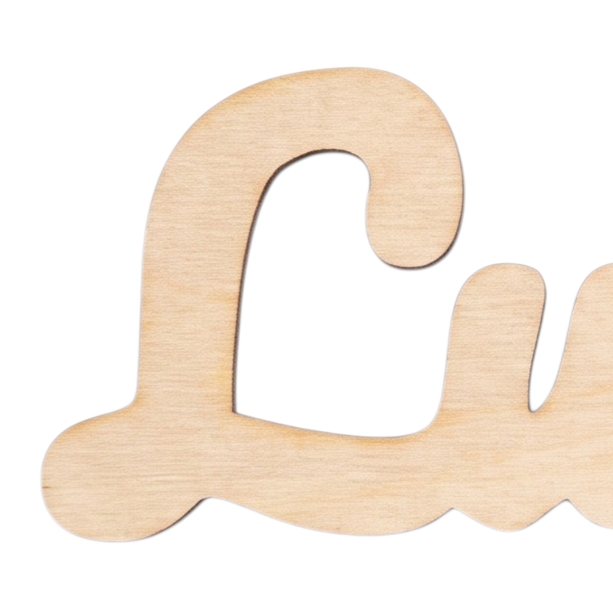 Marcasitios de Madera "Caligrafía Rústica" - Imagen 4