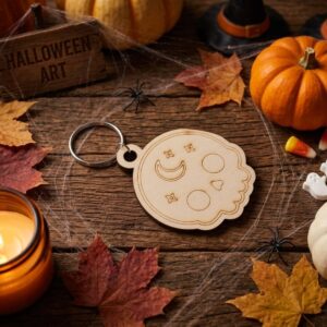 Llavero Halloween Calavera Nocturna