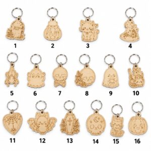 Colección Completa de Llaveros de Halloween