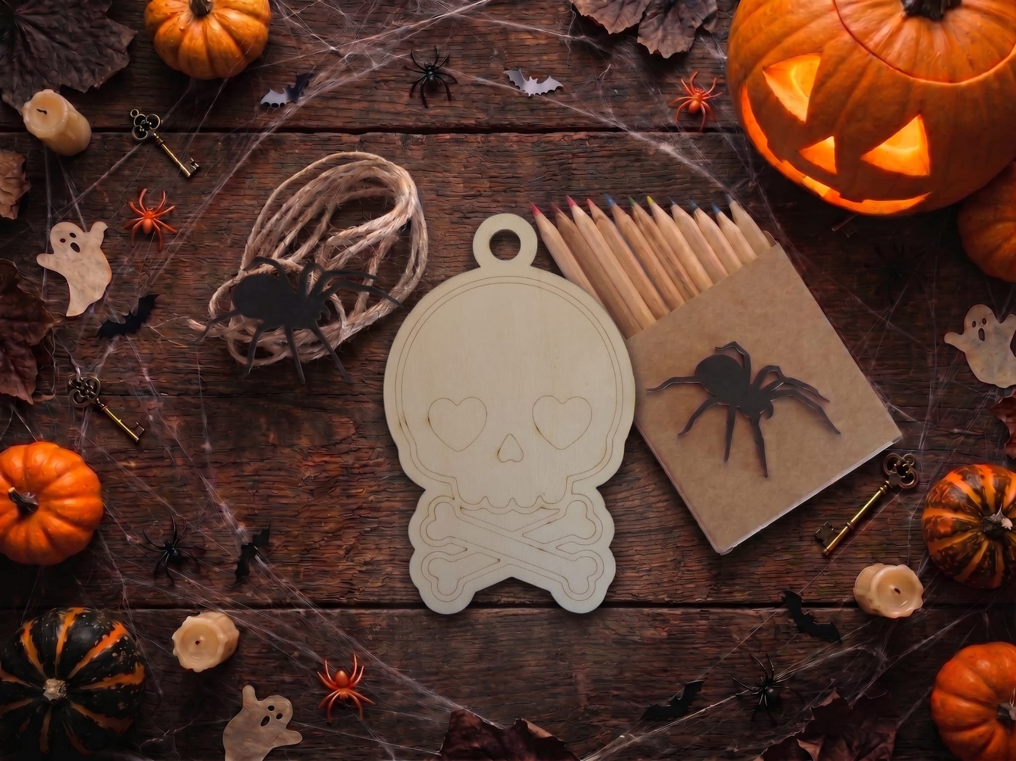 Placas Halloween "Truco o Trato" para Colorear - Imagen 6