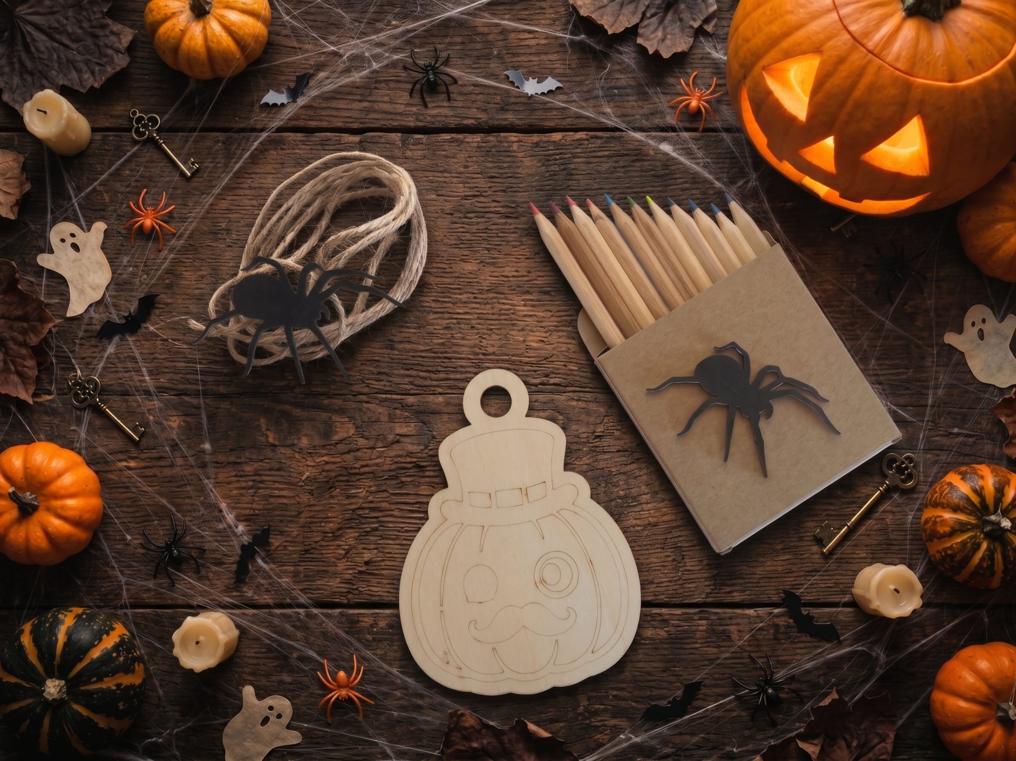 Placas Halloween "Truco o Trato" para Colorear - Imagen 11