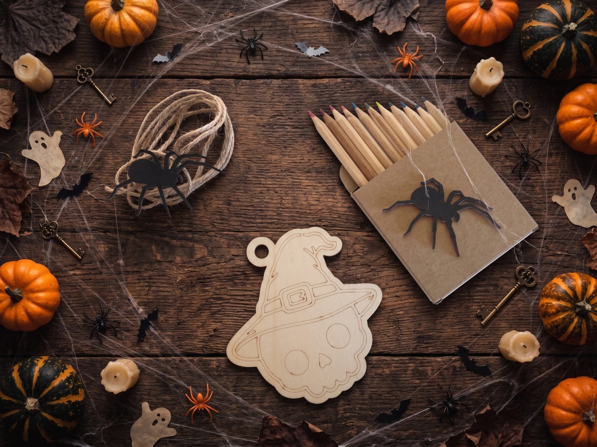 Placas Halloween "Truco o Trato" para Colorear - Imagen 12