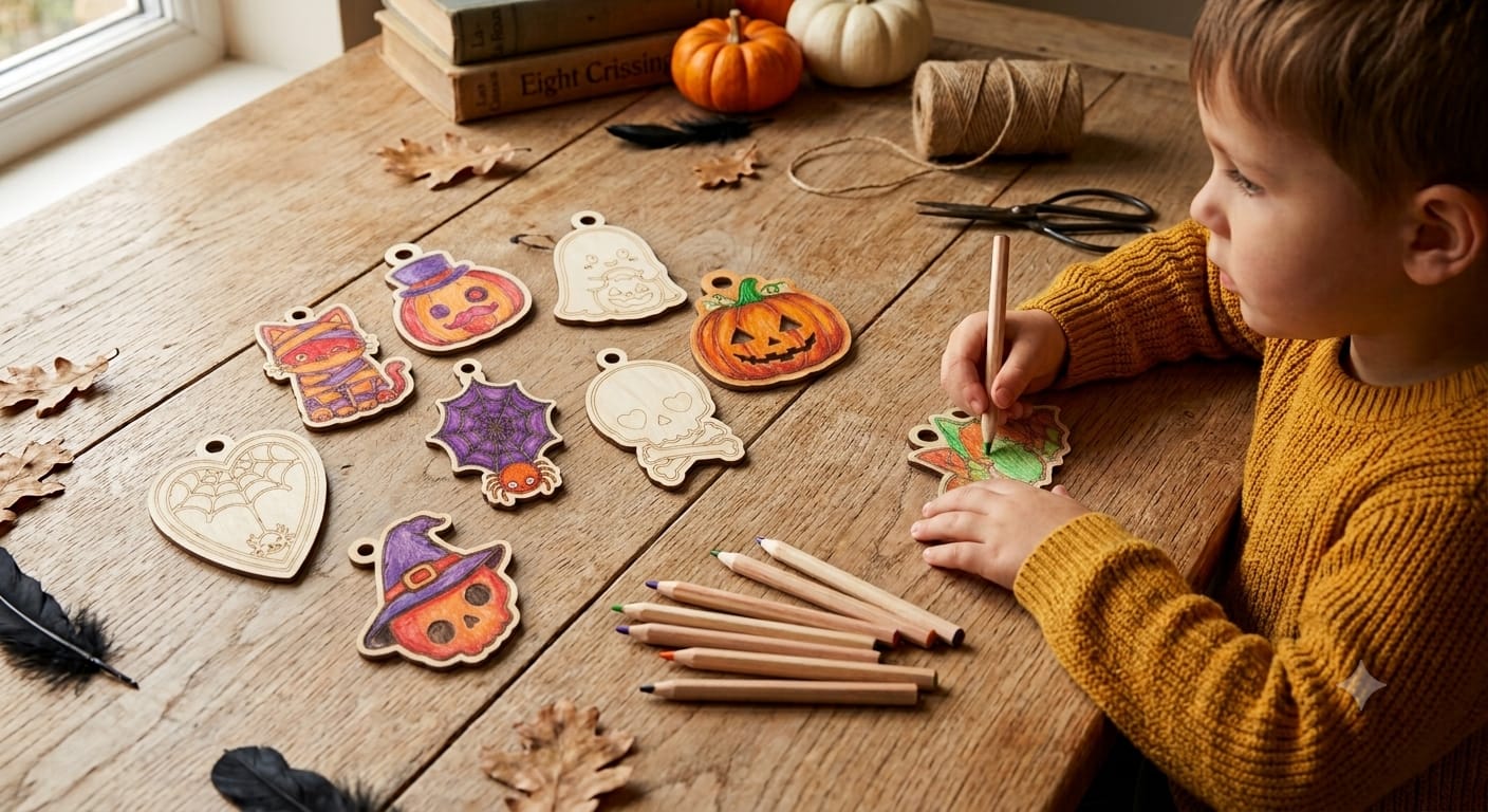 Placas Halloween "Truco o Trato" para Colorear - Imagen 2