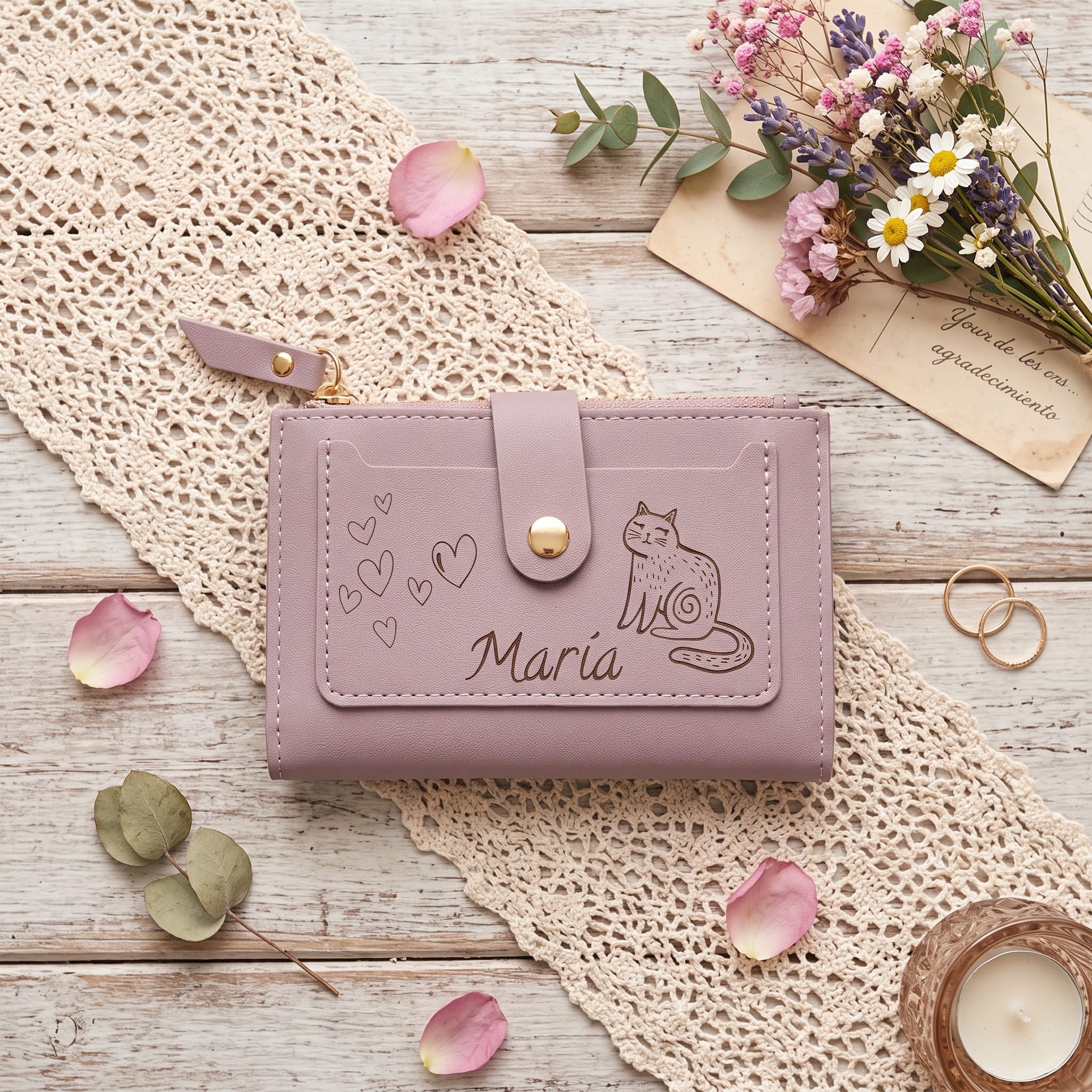 Cartera Personalizada "María"